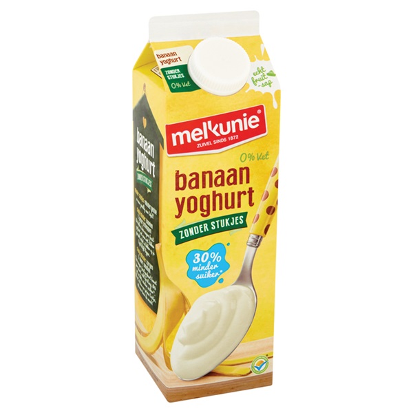 Spar Melkunie Magere Yoghurt Banaan Zonder Stukjes Je Vindt Het Bij