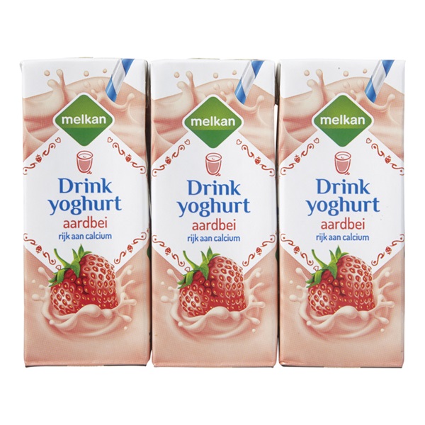 Spar Melkan Drinkyoghurt Aardbei Je Vindt Het Bij Spar