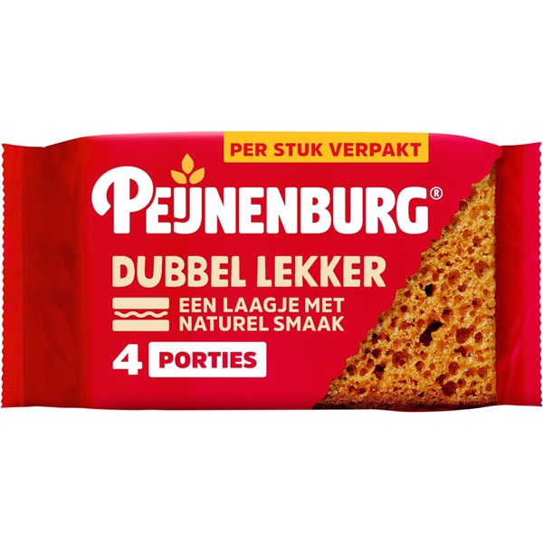 SPAR Peijnenburg Ontbijtkoek Dubbel Lekker Per Stuk Verpakt Je