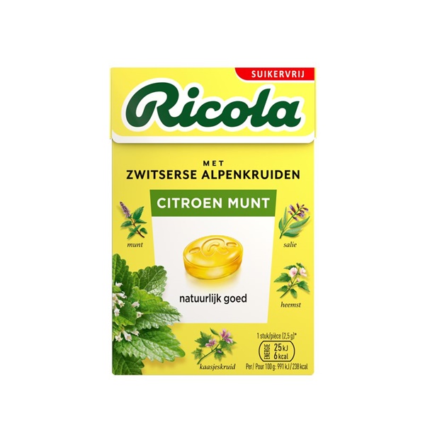 Spar Ricola Citroen Munt Je Vindt Het Bij Spar