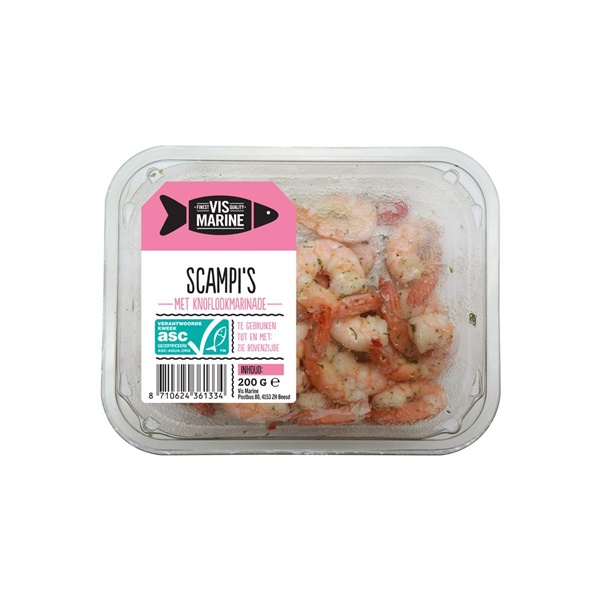 Spar Vis Marine Scampi Knoflook Je Vindt Het Bij Spar