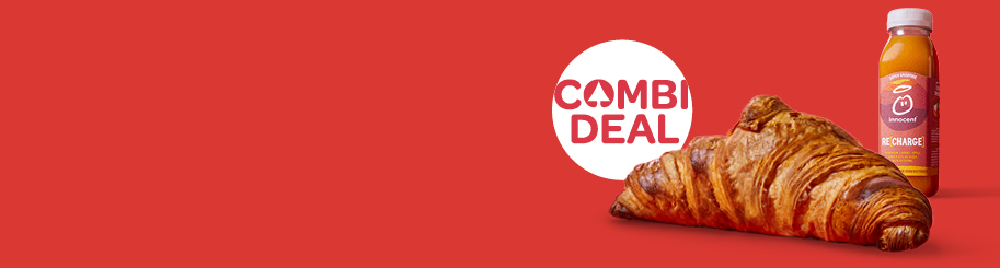 SPAR croissant + Innocent super smoothie 300 ml