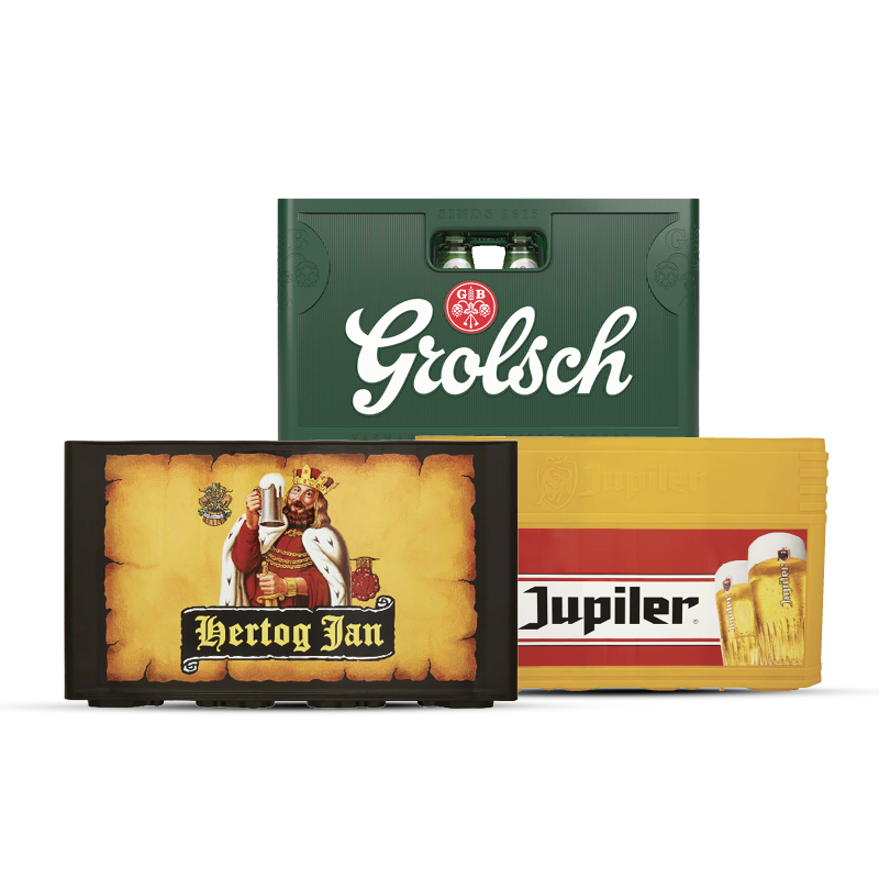 Hertog Jan, Jupiler of Grolsch krat