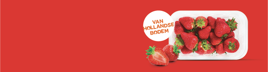 Hollandse aardbeien bak 400 gram