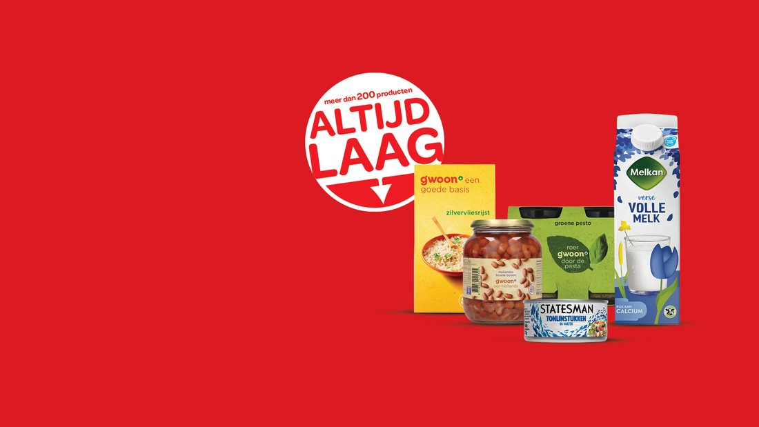 200+ producten, altijd laag geprijsd