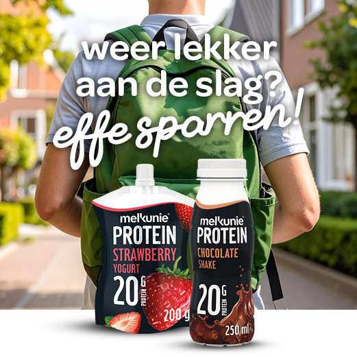 Melkunie PROTEIN, handig voor school of onderweg