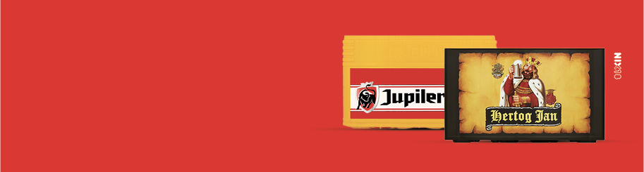 Hertog Jan krat 24x300 ml of Jupiler krat 24x250 ml