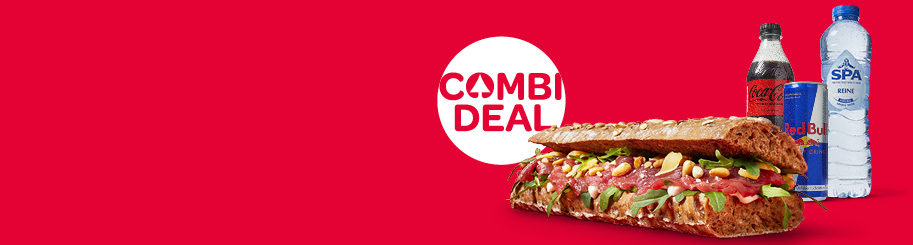 SPAR vers belegd broodje + gekoeld drankje