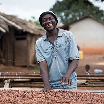 Wij zetten ons in voor de cacaoboeren!