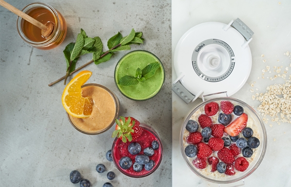 gele mango-kokos smoothie