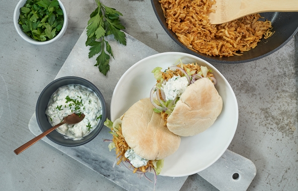 Knolselderij shoarma
