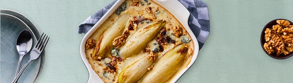 witlof uit de oven met gorgonzola