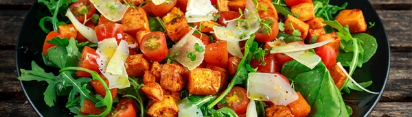 zoete aardappel salade