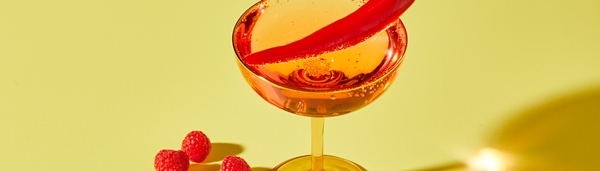 spicy raspberry cocktail