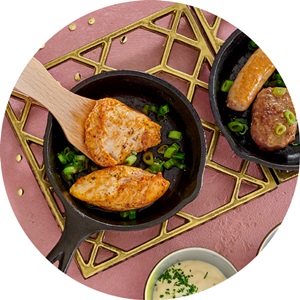 combinatie van zoet en hartig