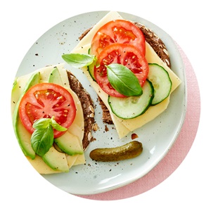 vers brood op de plank