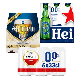 Heineken of Brand pils 0.0 of Affligem blond 0.0