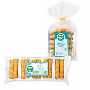 SPAR roomboter kaneel stengels of roomboter gevulde koeken
