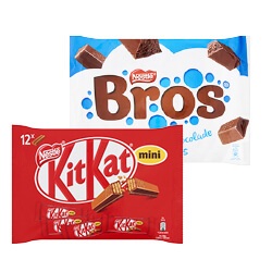 KitKat, Smarties of Bros
