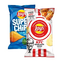 Lay's Superchips, Pomtips, Mama mia's of Iconic Restaurant