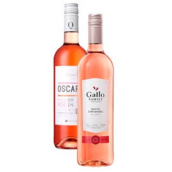 Gallo rosé do douro of Oscar's white zinfandel rosé