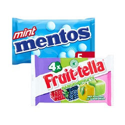 Mentos of Fruittella
