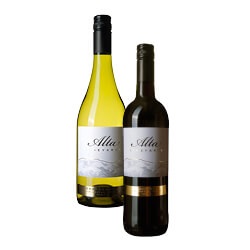 Alta Vineyards chardonnay of merlot