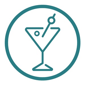 3.(non) alcoholisch drankje erbij