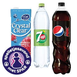 Pepsi, 7UP of Crystal Clear