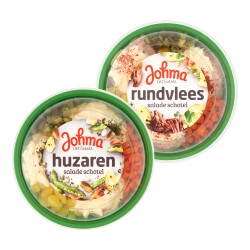 Johma rundvlees of huzaren saladeschotel