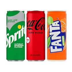 Coca-Cola, Fanta of Sprite
