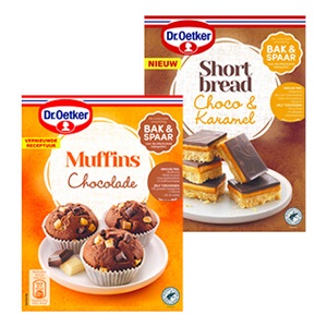 Stal Oneffenheden Koningin SPAR | Dr. Oetker mix voor shortbread, chocolade muffins of chocolate chip  cookies aanbieding - je vindt het bij SPAR