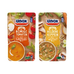 Unox soep in zak