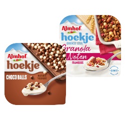 Almhof hoekje of portie verpakking