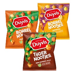 Duyvis borrel- of tijgernootjes