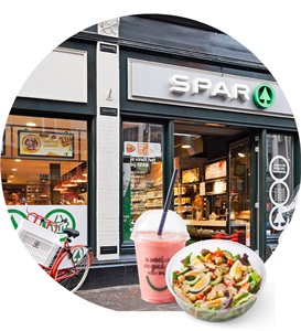 Geniet met gemak in onze ruim 455 SPAR winkels door heel Nederland