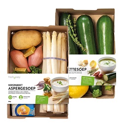 verspakket asperge- of courgettesoep