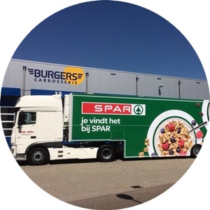 SPAR heeft CO2 gekoelde vrachtauto’s en gekoelde dubbeldekkers