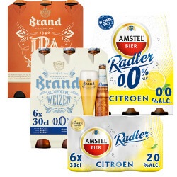 Amstel Radler of Brand speciaal bier