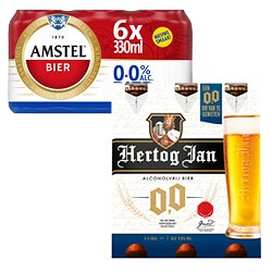 Amstel, Hertog Jan of Jupiler pils