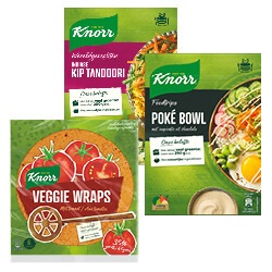 Knorr wereldgerechten, foodtrips of groentewraps