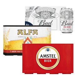 Amstel, Alfa of Bud pils