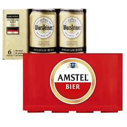 Amstel of Warsteiner pils