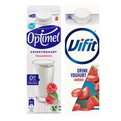 Optimel of Vifit drinkyoghurt