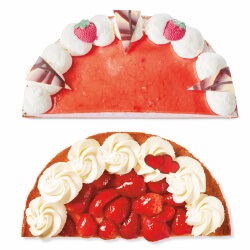 SPAR aardbeien vlaai half