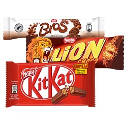 Bros, Lion, Nuts of KitKat