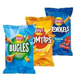 Lay's Bugles, Wokkels of Pomtips