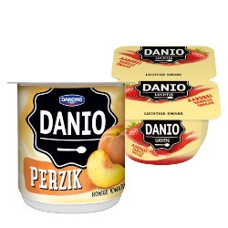 Danio romige kwark beker 450 gram of luchtige kwark  alle varianten multipack 2 x 125 gram