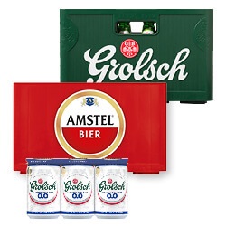 Grolsch of Amstel pils