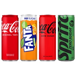 Coca-Cola, Fanta of Sprite